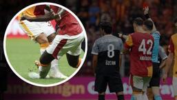 Galatasaray - Fatih Karagümrük maçına VAR damgası! Kırmızı kart kararı