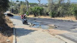 Bodrum’da ana su isale hattı patladı: Tonlarca su boşa aktı