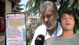 Tehdit mesajları alan Hakan Çakır'ın babası konuştu!