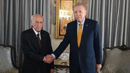 Cumhurbaşkanı Erdoğan ve Bahçeli, Ahlat'ta bir araya geldi