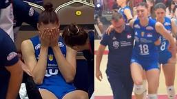 Sırbistan'da Tijana Boskovic'ten sakatlık şoku! Gözyaşlarına boğuldu
