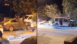 Anne ve babasını darbetti! Polisten kaçarken otomobil sürücüsünü rehin aldı
