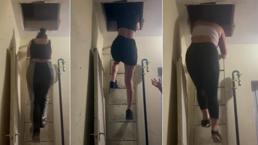 Adana'da fuhuş operasyonunda kadınlar gizli geçitten çıktı!