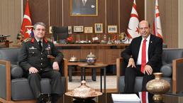 Genelkurmay Başkanı Orgeneral Bayraktaroğlu, ilk yurt dışı ziyaretini KKTC'ye yaptı