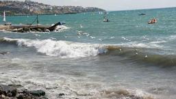 Marmara’da poyraz etkisi: Tekirdağ’da gemi trafiği durdu