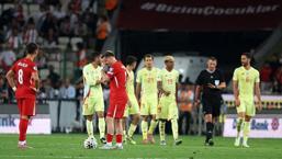 A Milli Futbol Takımı'ndan İspanya'ya karşı üst üste 4. mağlubiyet!