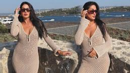 Doğum sonrası fit haliyle dikkat çekti! Survivor Sahra Işık bebeğinin son halini paylaştı