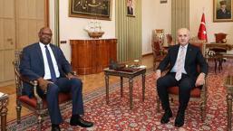 Numan Kurtulmuş, Zimbabve Büyükelçisi Mutiwazuka'yı kabul etti