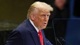 ABD Başkanı Trump'tan prompter sözleri: Dostum, başın belada!