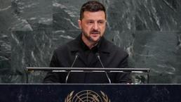 Zelenskiy'den BM Genel Kurulu'nda çarpıcı açıklama: Rusya NATO'yu ihlal ediyor, kasıtlı olarak yapıyor!