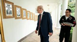 Beyaz Saray’da gizemli değişiklik: Biden’ın portresi gitti, yerine asılan şey şok etti!