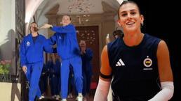Fenerbahçe'de Eda Erdem'den Alessia Orro'ya jest! Hande Baladın ve Boskovic paylaşımı
