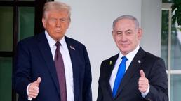 ABD Başkanı Trump Beyaz Saray'da Netanyahu ile bir araya geldi