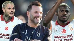 Galatasaray'da Liverpool maçı için Osimhen ve Icardi kararı! Okan Buruk'la görüştü