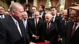 TBMM Başkanı Kurtulmuş, yeni yasama yılı dolayısıyla resepsiyon verdi