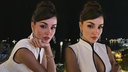 Hande Erçel rüzgarı! Paris'te fırtına gibi esti