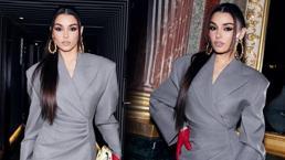 Hande Erçel rüzgarı! Paris'te fırtına gibi esti