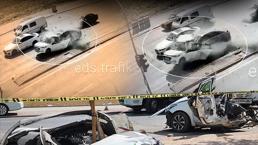 Kırmızı ışıkta bekleyen otomobil ikiye ayrıldı! Konya'dan dehşete düşüren görüntü