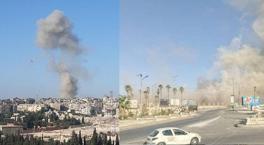 Suriye’de şiddetli patlama! Halep’ten dumanlar yükseliyor