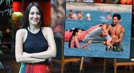 Gupse Özay'dan eğlenceli paylaşım! İşte kızı Jan Asya'ın son hali