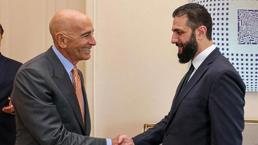 Suriye Cumhurbaşkanı Şara ABD'li yetkililerle bir araya geldi