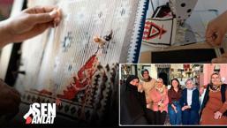 Çeyizindeki kilimi sattı, Van’dan dünyaya açıldı! Fikri babası verdi: 'Her motifin anlamı var'