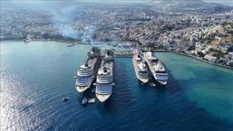 İstanbul'da kruvaziyer limanlarında 410 binden fazla yolcu ağırlandı