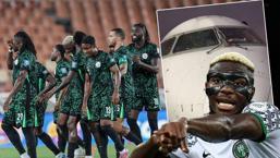 Nijerya Milli Takım uçağında şok! Camı çatladı, acil iniş yaptı