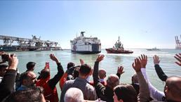 17. İyilik Gemisi Gazze'ye uğurlandı! İçişleri Bakanı Yerlikaya'dan açıklama