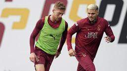 Galatasaray, Başakşehir maçı öncesi antrenmanlara devam ediyor