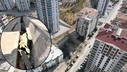 Ankara'da 300 kişinin yaşadığı 17 katlı bina boşaltıldı! '4 aydır diken üzerinde oturuyoruz'