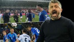 İsrailli futbolcular, İtalya'yı UEFA'ya şikayet etti! Gattuso çılgına döndü: 'Kapa çeneni'