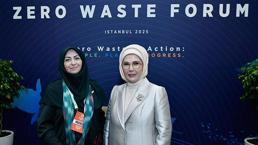 Emine Erdoğan, İran Cumhurbaşkanı Yardımcısı Shina Ansari ile görüştü