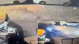 Dehşet kamerada! Tartıştığı kişinin üzerine aracını sürerek öldürdü