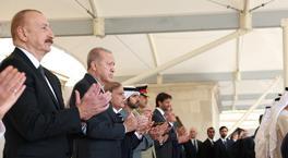 Azerbaycan Cumhurbaşkanı Aliyev: Erdoğan'ın siyasi ve manevi desteği bize güç verdi