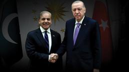 Cumhurbaşkanı Erdoğan, Bakü'de Pakistan Başbakanı Şerif'i kabul etti