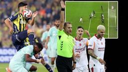 Kocaelispor-Galatasaray ve Fenerbahçe-Kayserispor maçının tartışmalı pozisyonları Trio'da değerlendirildi! 'Çok riskli bir müdahale'