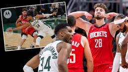 NBA'de Alperen Şengün'ün gecesi! 'Antetokounmpo ile oyuncak gibi oynadı'