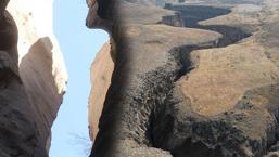 Fay kırıldı ortaya çıktı, koridor şeklinde! ‘Kapadokya'nın devamı olan bir bölge’