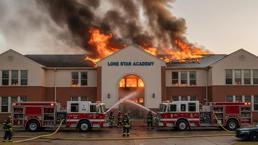 Yapay zeka ile yapılan yangın fotoğrafı, okulda paniğe neden oldu