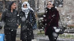 Kar yağışı birçok kenti beyaza bürüdü! Sıcaklık 0 dereceye düştü