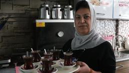 Kentte herkes onu konuşuyor! Kayseri'nin ilk kadın çaycısından cesur karar: ‘Zoru başardım’