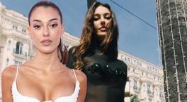 Dilan Çiçek Deniz Paris’te rüzgar gibi esti! İddialı pozları sosyal medyayı salladı