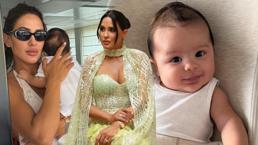 Pamir'in keyfi yerinde! Survivor Sahra'dan mutlu aile pozu