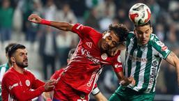Süper Lig'de Konyaspor ile Antalyaspor yenişemedi