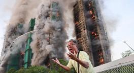 Hong Kong kabusu yaşıyor! 8 bloklu site alevler içinde, çok sayıda kişi mahsur kaldı