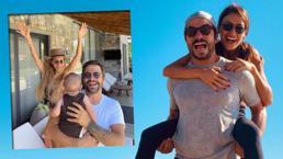 Kural ailesi bir arada! İşte minik Demir'den yeni kare