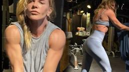 Kim der 62 yaşında diye! Biricik Suden'in kaslı hali olay oldu