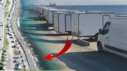 Bölge adeta karavan mahallesine döndü, vatandaş isyan etti: Sayıları 700’e dayandı, sahili kullanamıyoruz