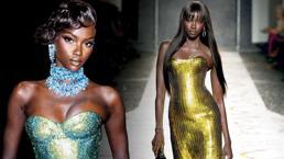 Mültecilikten moda ikonuna! Siyahi güzelliğin temsilcisi